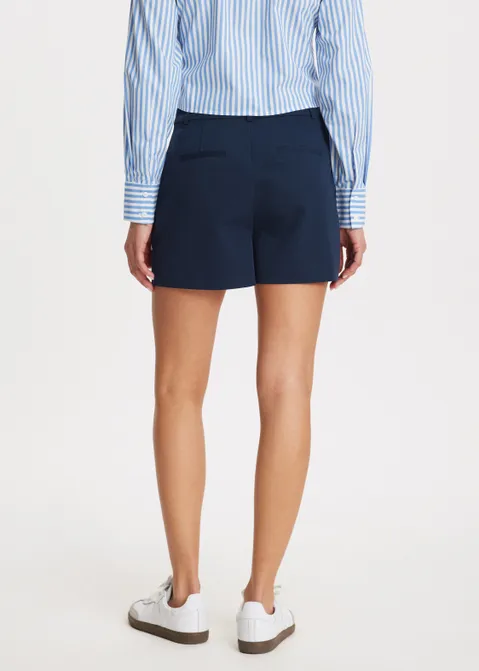 Twill korte broek blauw (BLW.D)