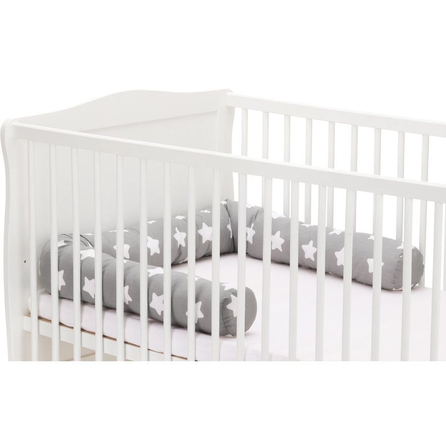 Fillikid Bettwurm Sterne 190 cm grau