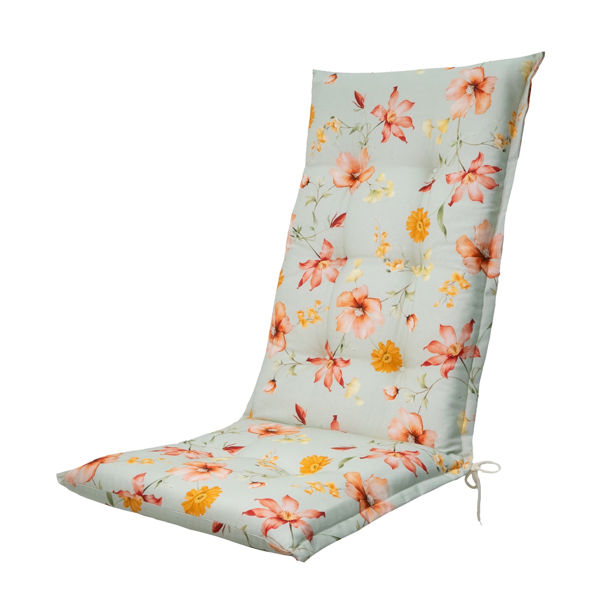Madison Florina orange Tuinstoelkussen - Set van 4