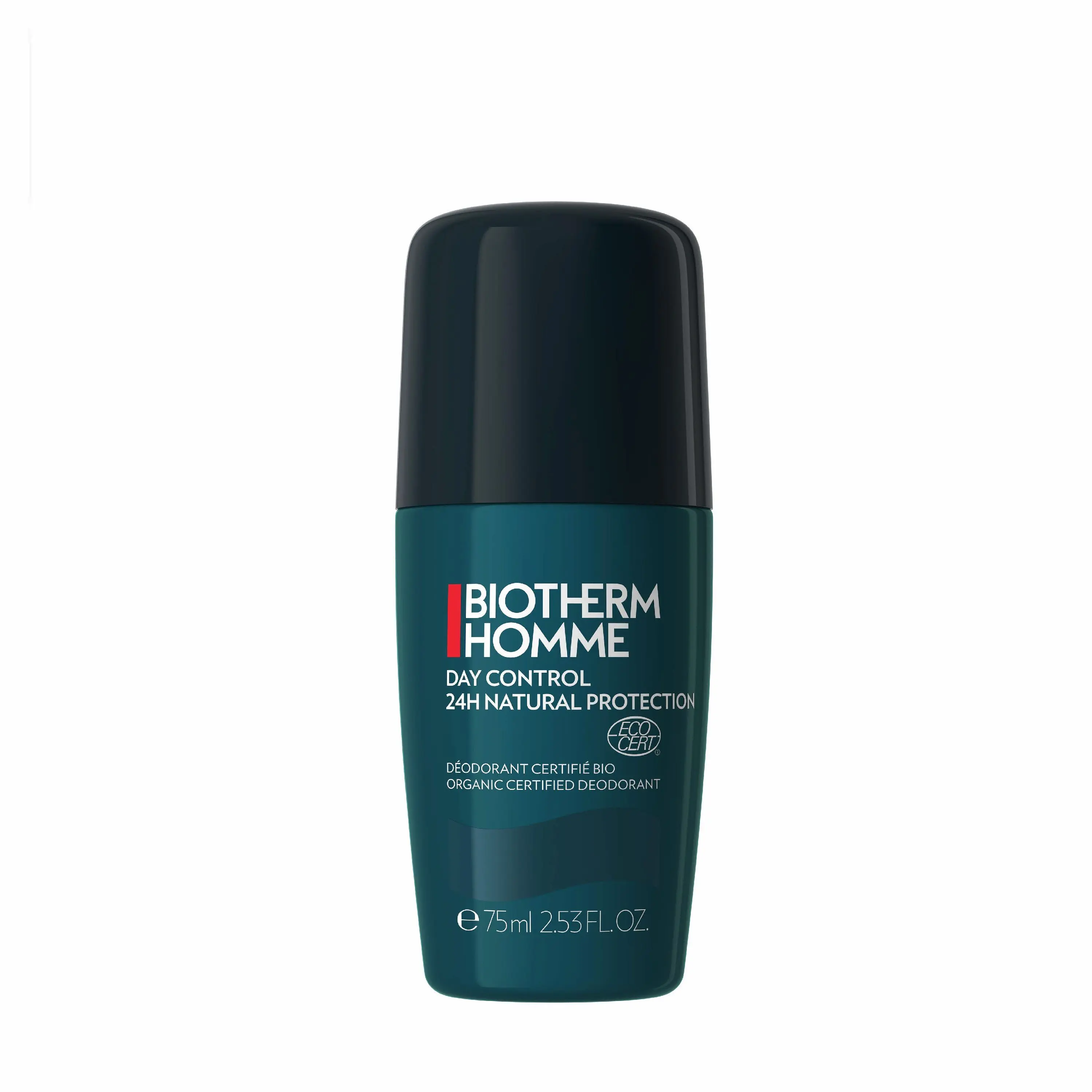 Biotherm - Déodorant Bio Roll On Day Control 75ml Déodorant 24h homme sans sels d'aluminium Roll-on 75 ml - Déodorant homme