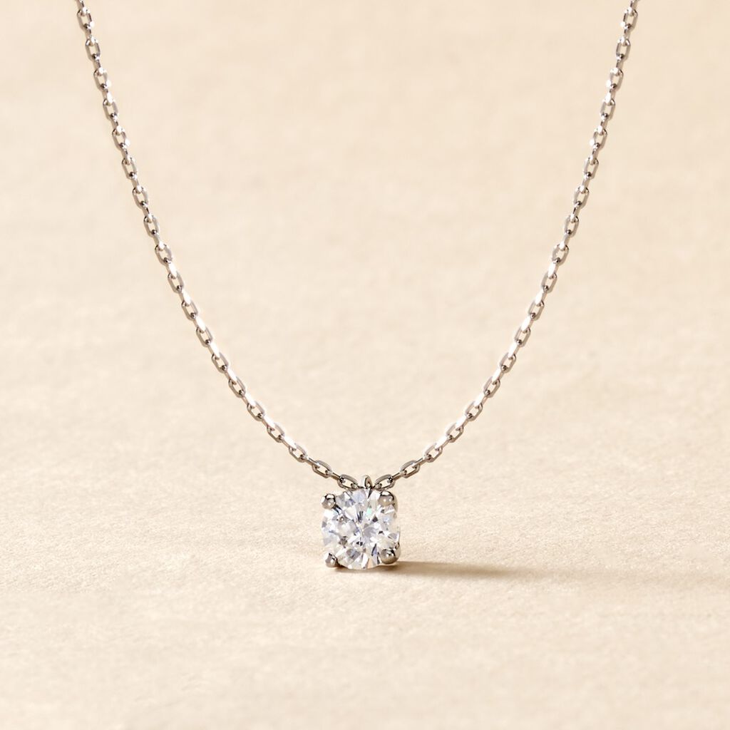 Collier Nazha Or Blanc Oxyde De Zirconium
