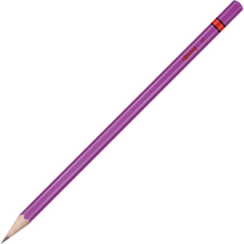 Crayons à papier métallisés Rotring HB - Set de 4