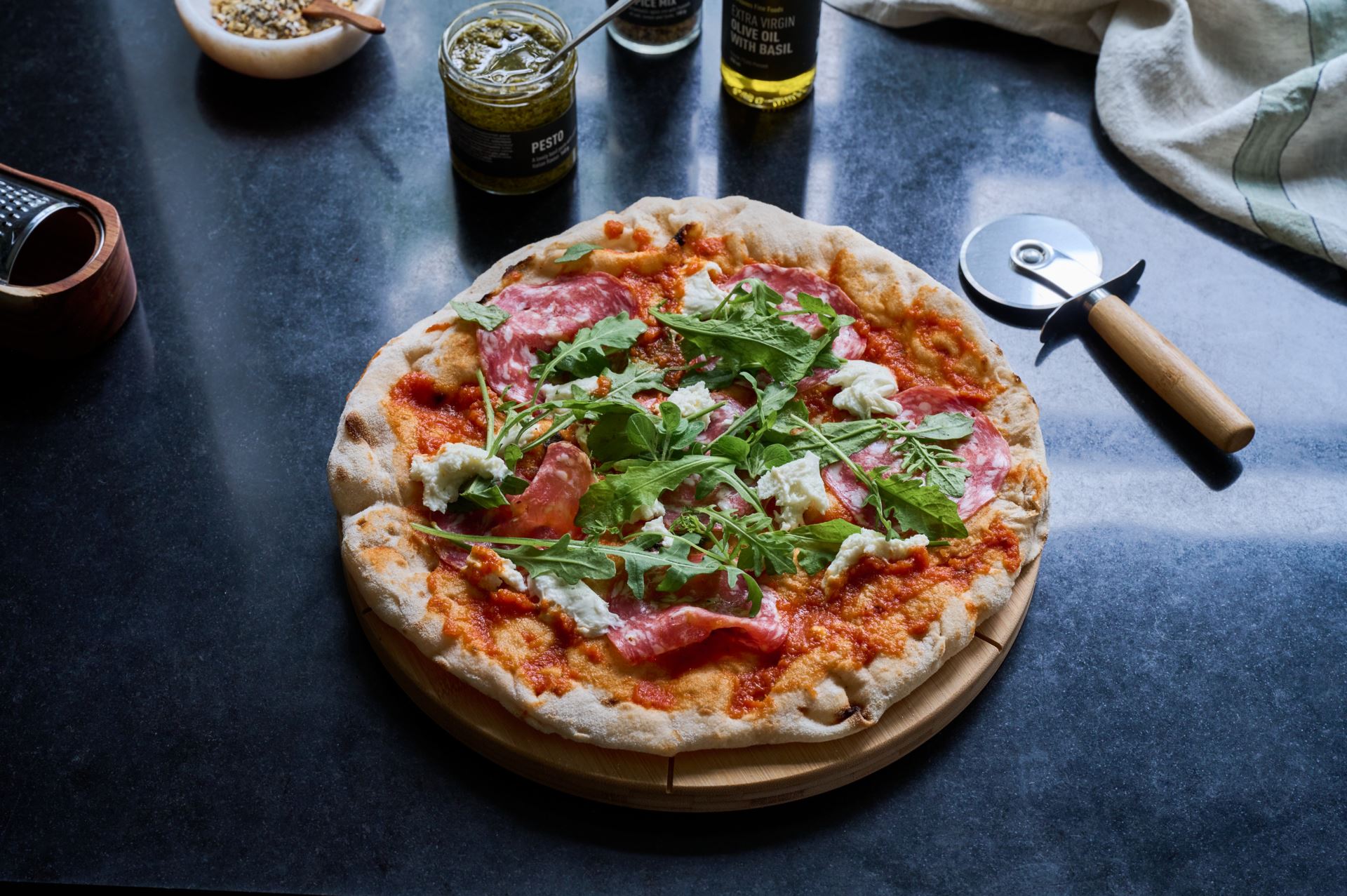 Pizzasett natur - ø 30