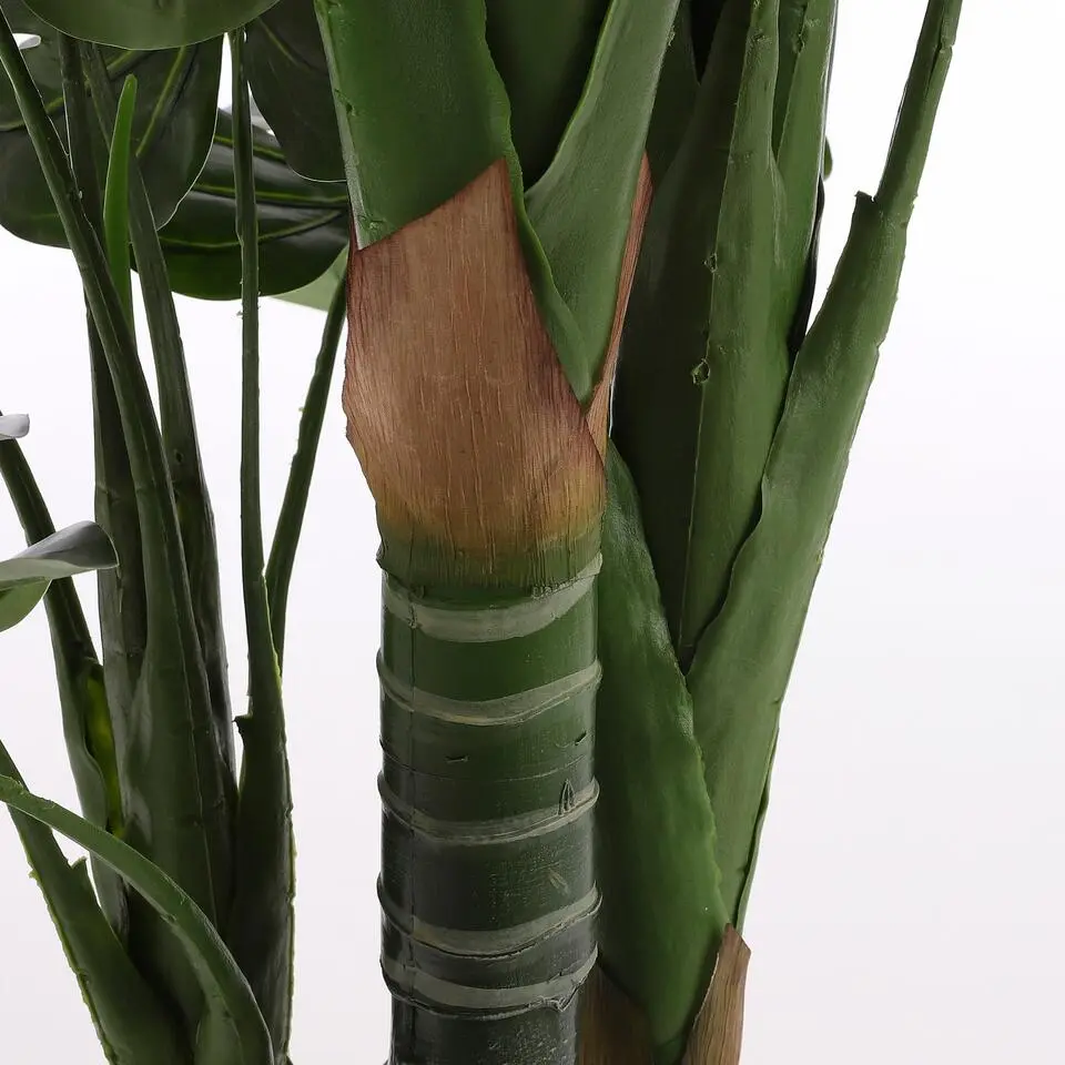 Mica Decorations Monstera Kunstplant - H100 x Ø70 cm - Groen