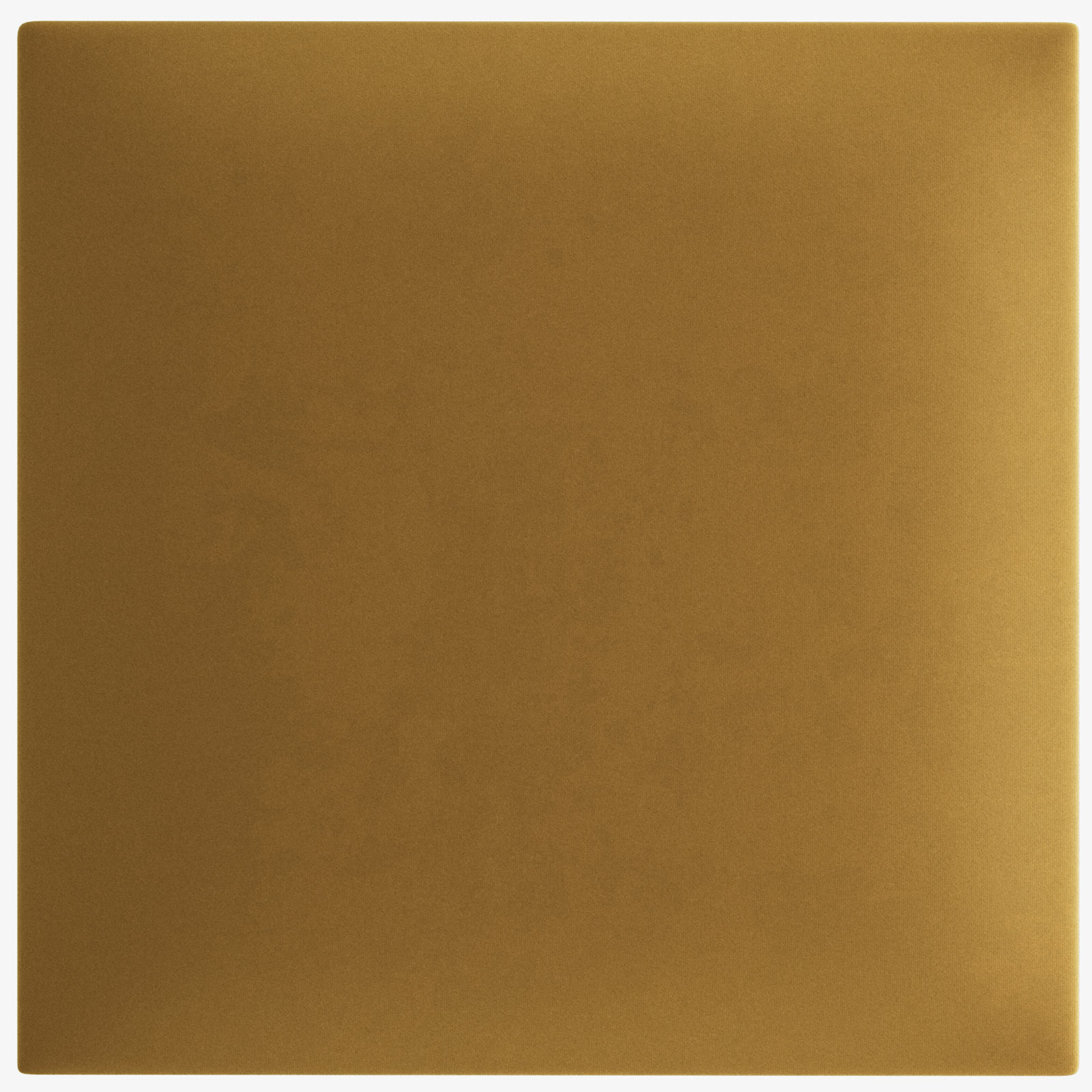 Wandpolster - mustard - Samt - 30x30 cm