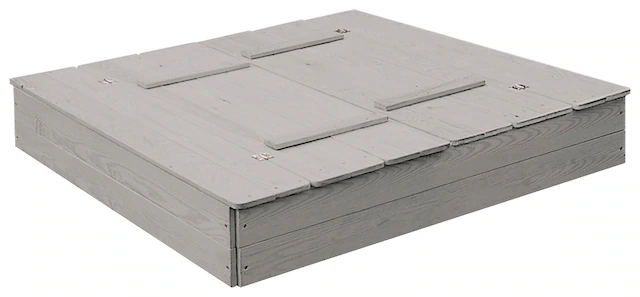 roba® Sandkasten aufklappbar zu 2 Bänken, HxBxT: 21,5 x 127 x 123,5 cm