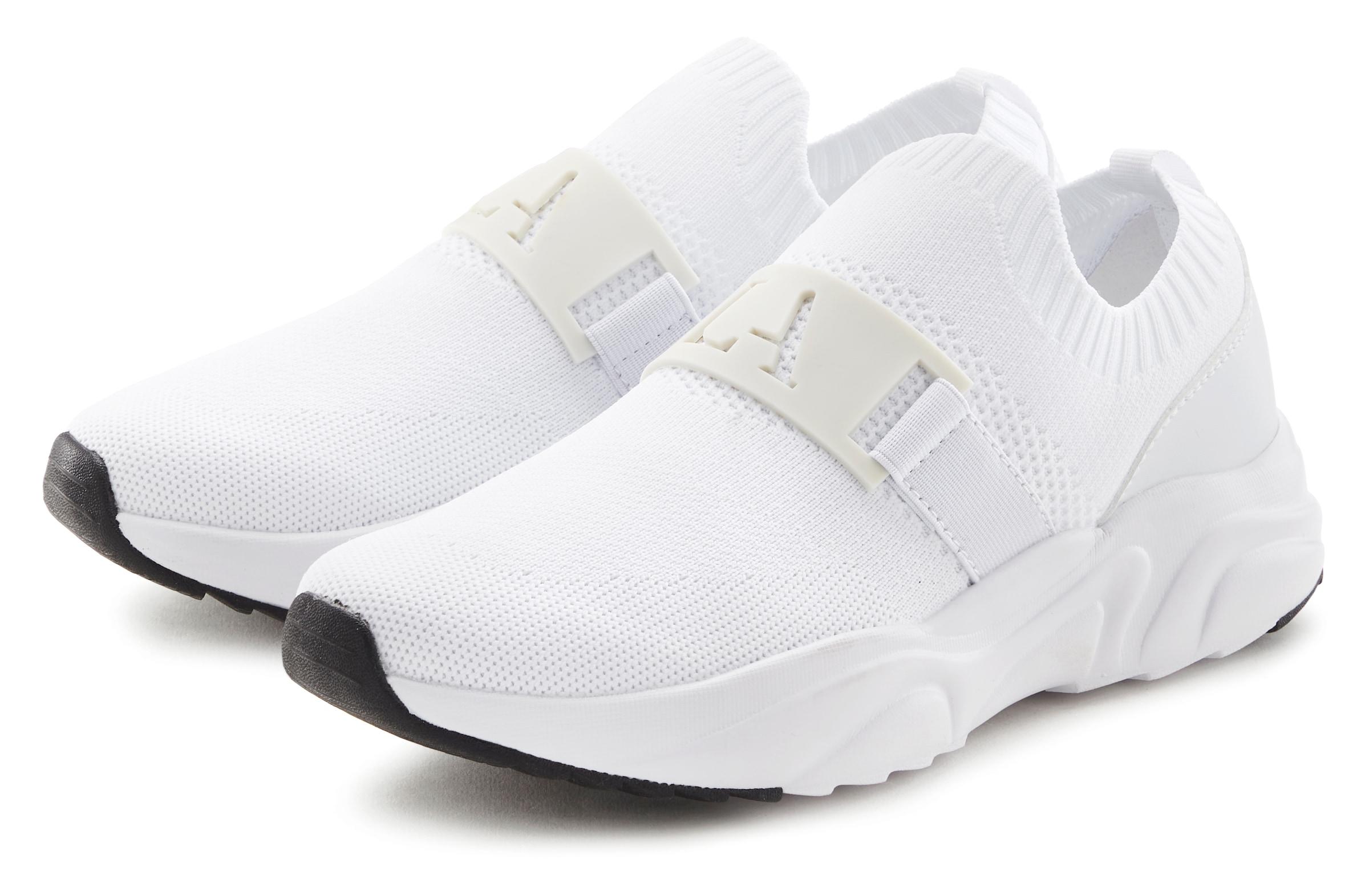 LASCANA ACTIVE Sneaker  Halbschuh, Freizeitschuh, Slipper, Chunky Sohle VEGAN