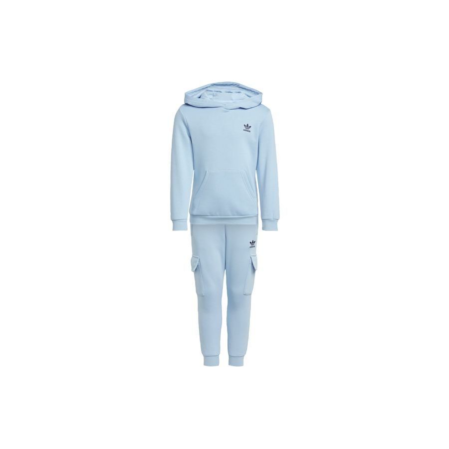 Adidas Original Ensemble à capuche 1/2 zip cargo enfants
