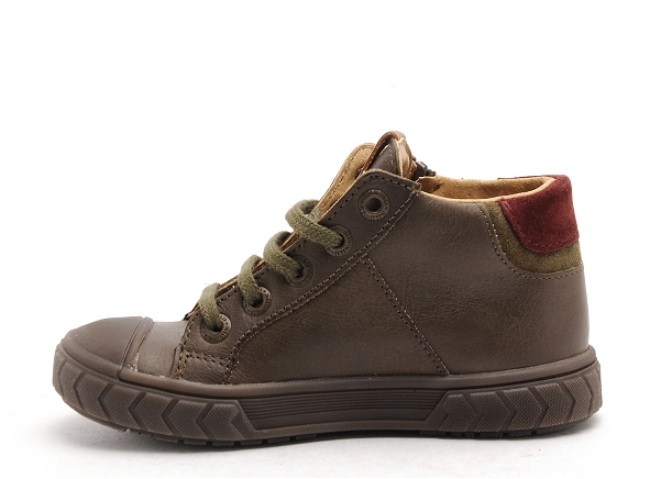 Bopy boots bottine enfant vincent kaki