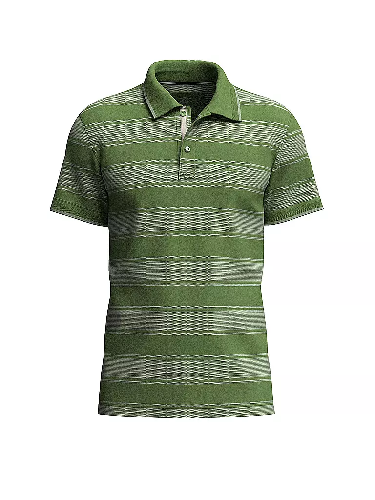 FYNCH HATTON Poloshirt Casual Fit grün