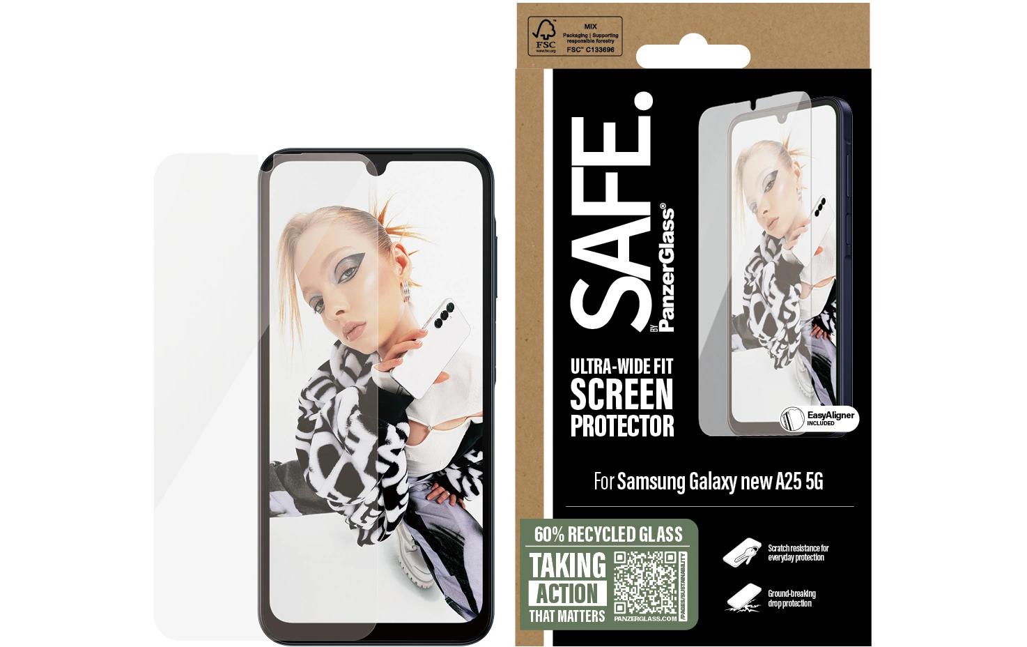 Displayschutz Ultra Wide Fit Galaxy A26 5GDisplay-Schutzfolie für das Samsung Galaxy A26 5G