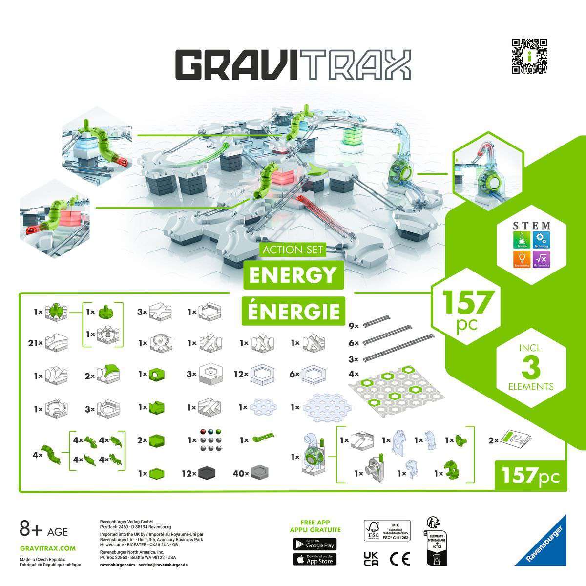 Ravensburger Spiel GraviTrax Action-Set Energy