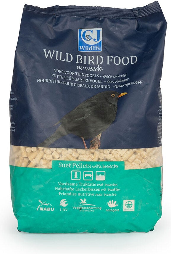 CJ Wildlife tuinvogelvoer Suet Pellets 2 kg