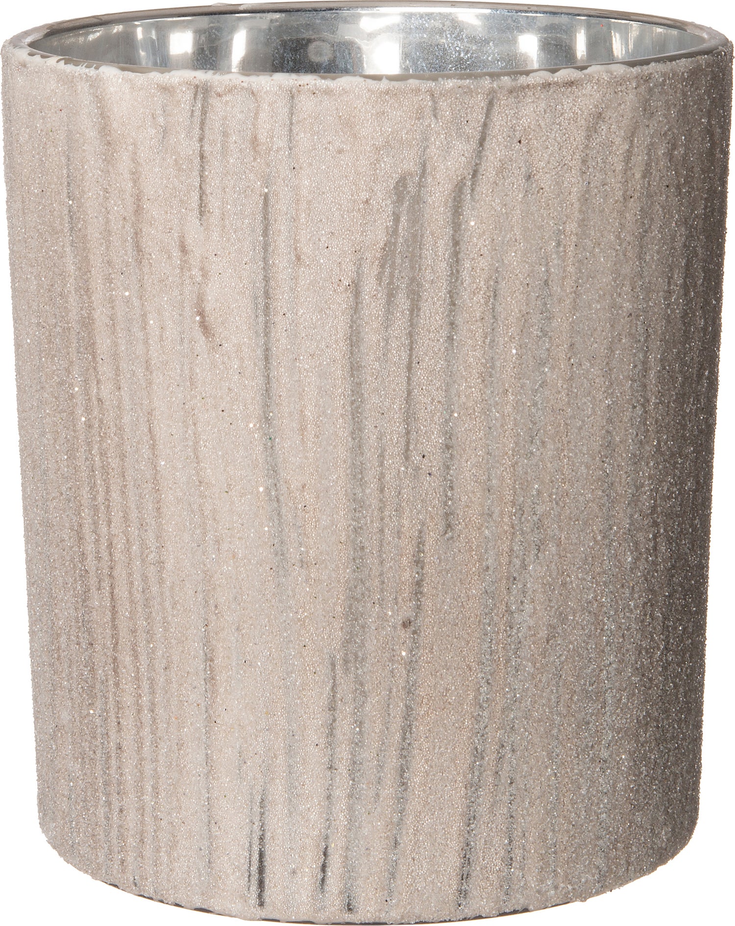 Intratuin waxinelichthouder Ashley grijs D 7 H 8 cm