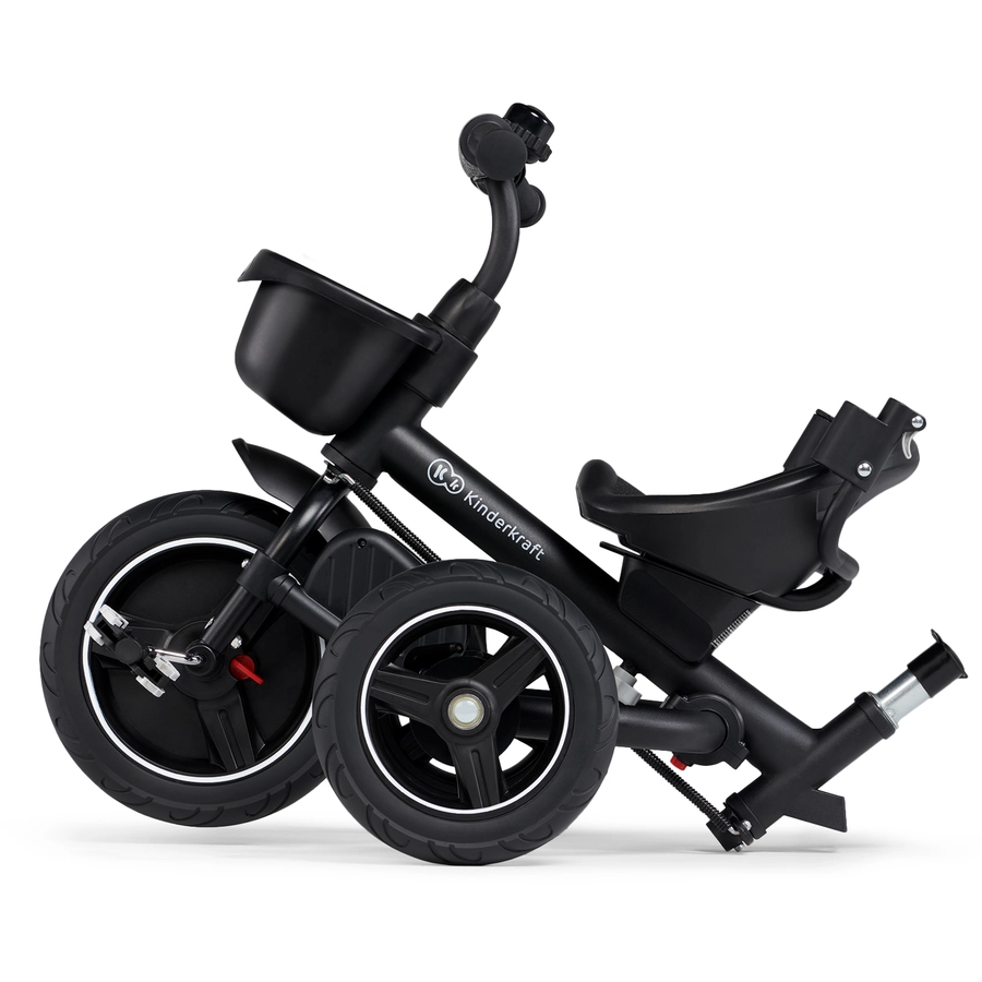 Kinderkraft 5 in 1 Dreirad SPINSTEP, platinum grey