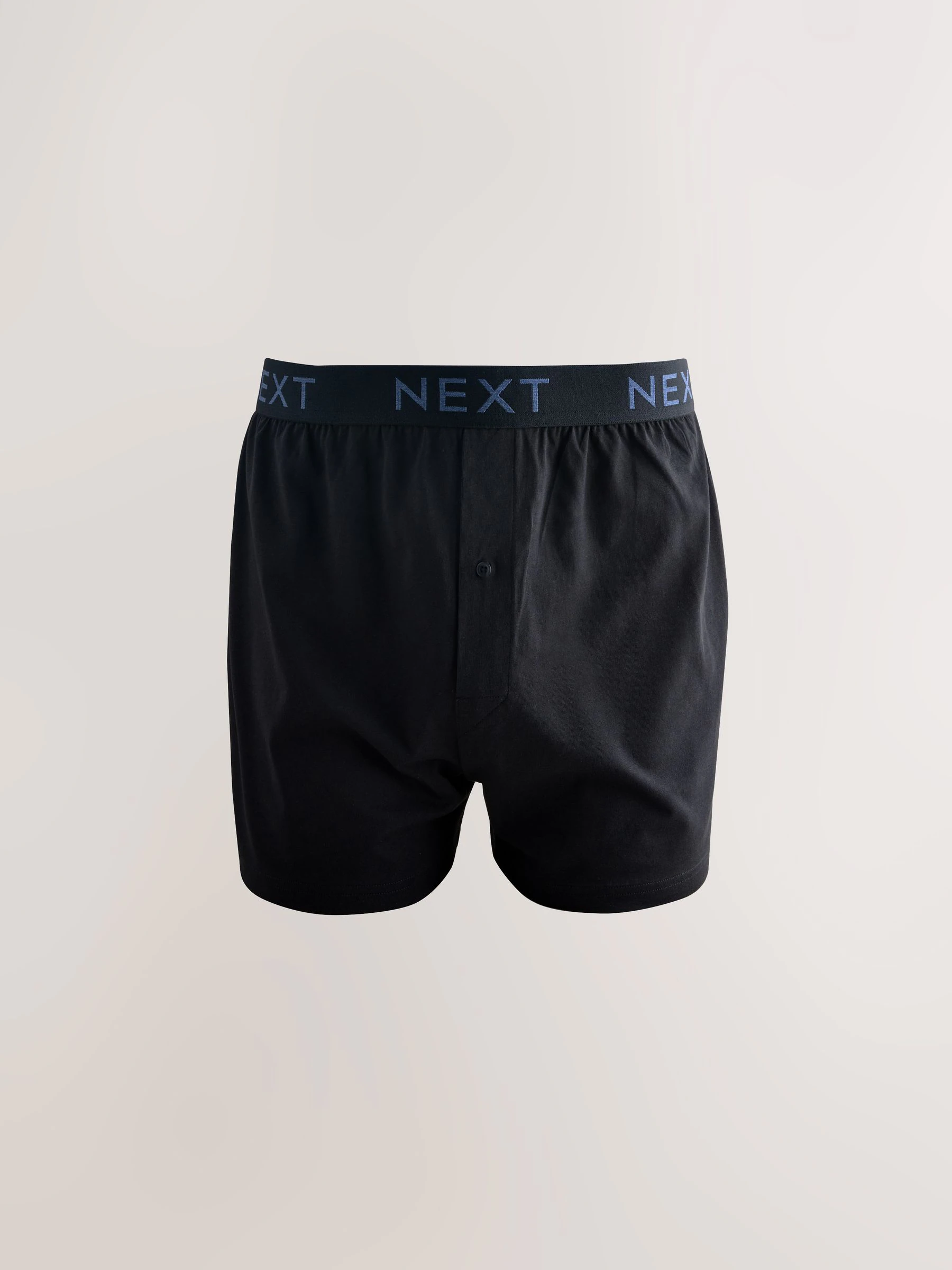 Gemêleerd blauw/grijs - Boxershorts met wijde pasvorm
