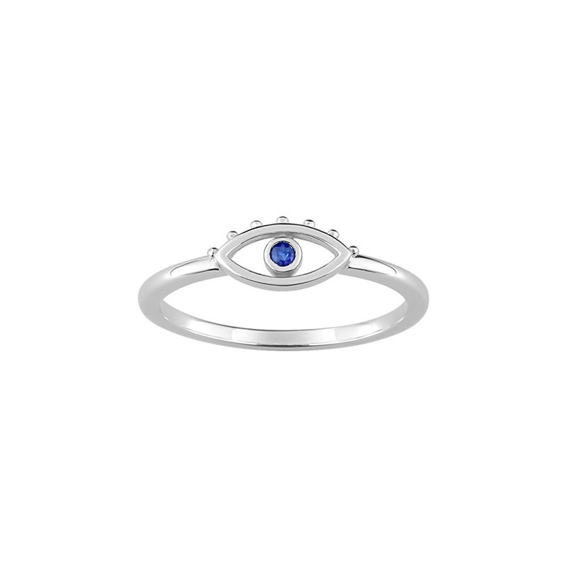 Bague Femme - saphir - Or 9 Carats