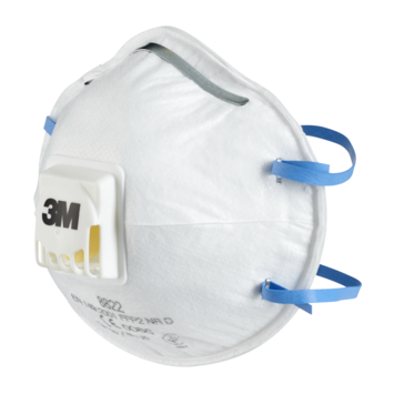 3M Stofmasker voor handmatig en machinaal schuren 8822