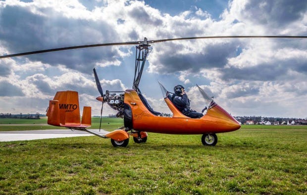 Tragschrauber Rundflug Schmidgaden