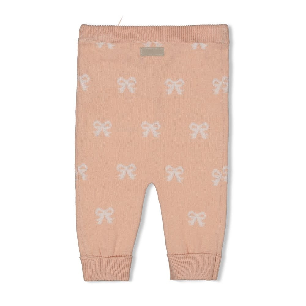 Feetje Feetje broek gebreid ao - The Knits roze