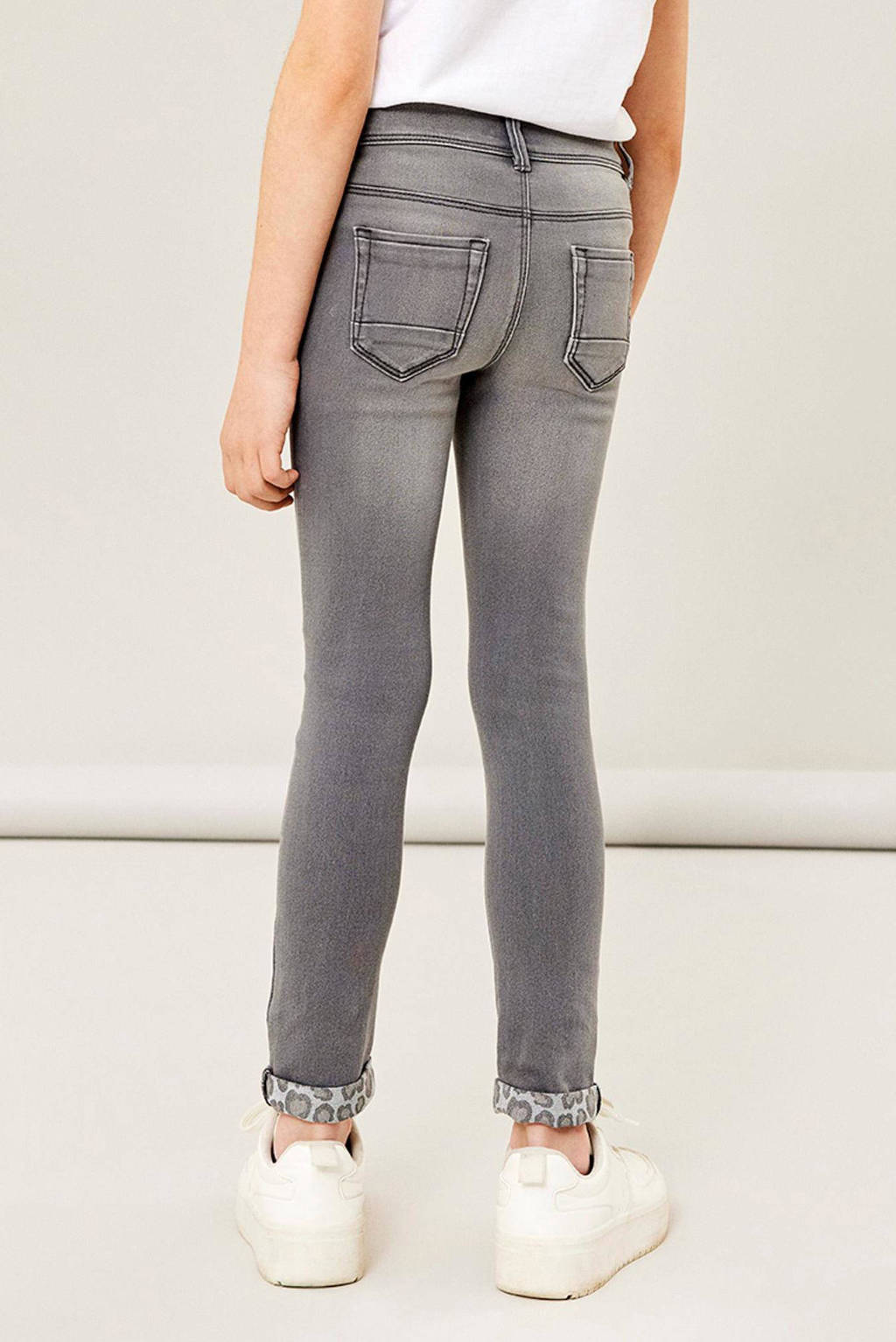 NAME IT skinny jog denim NKFPOLLY medium grey denim