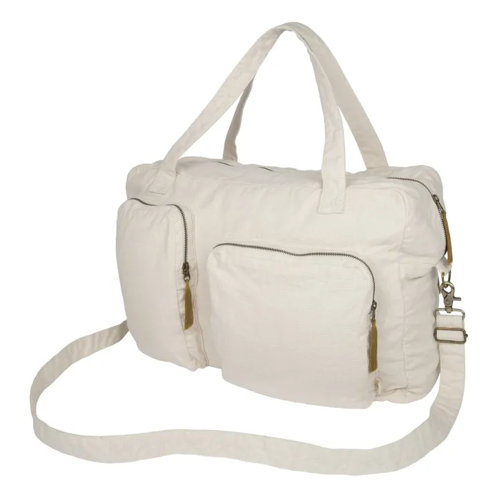 Numero 74 Sac weekender en coton bio | Natural S000