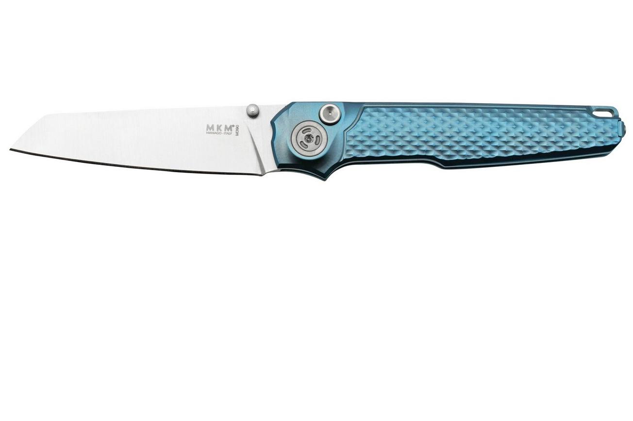 MKM Miura Blue Titanium, Satin MI-TBL zakmes, Simone Tonolli design