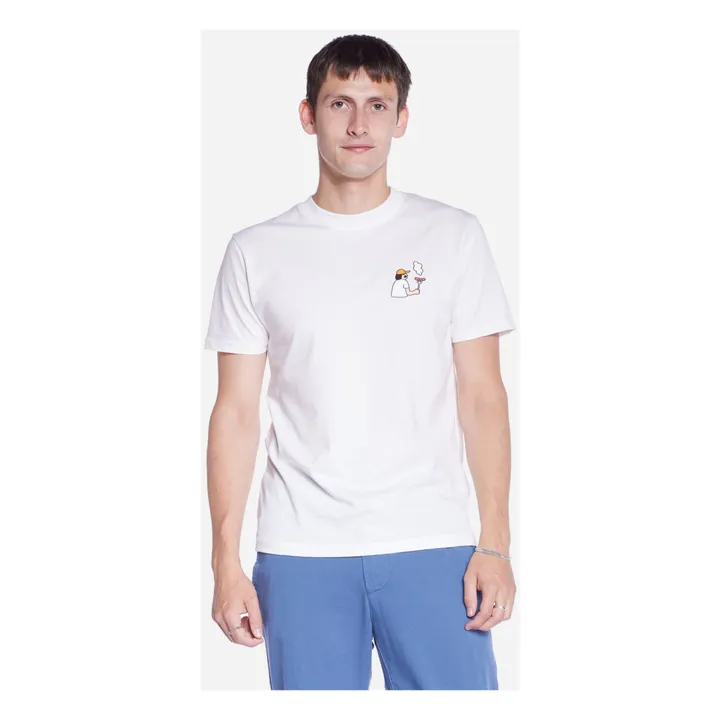 Olow T-shirt BBQ Coton Bio | Ecru