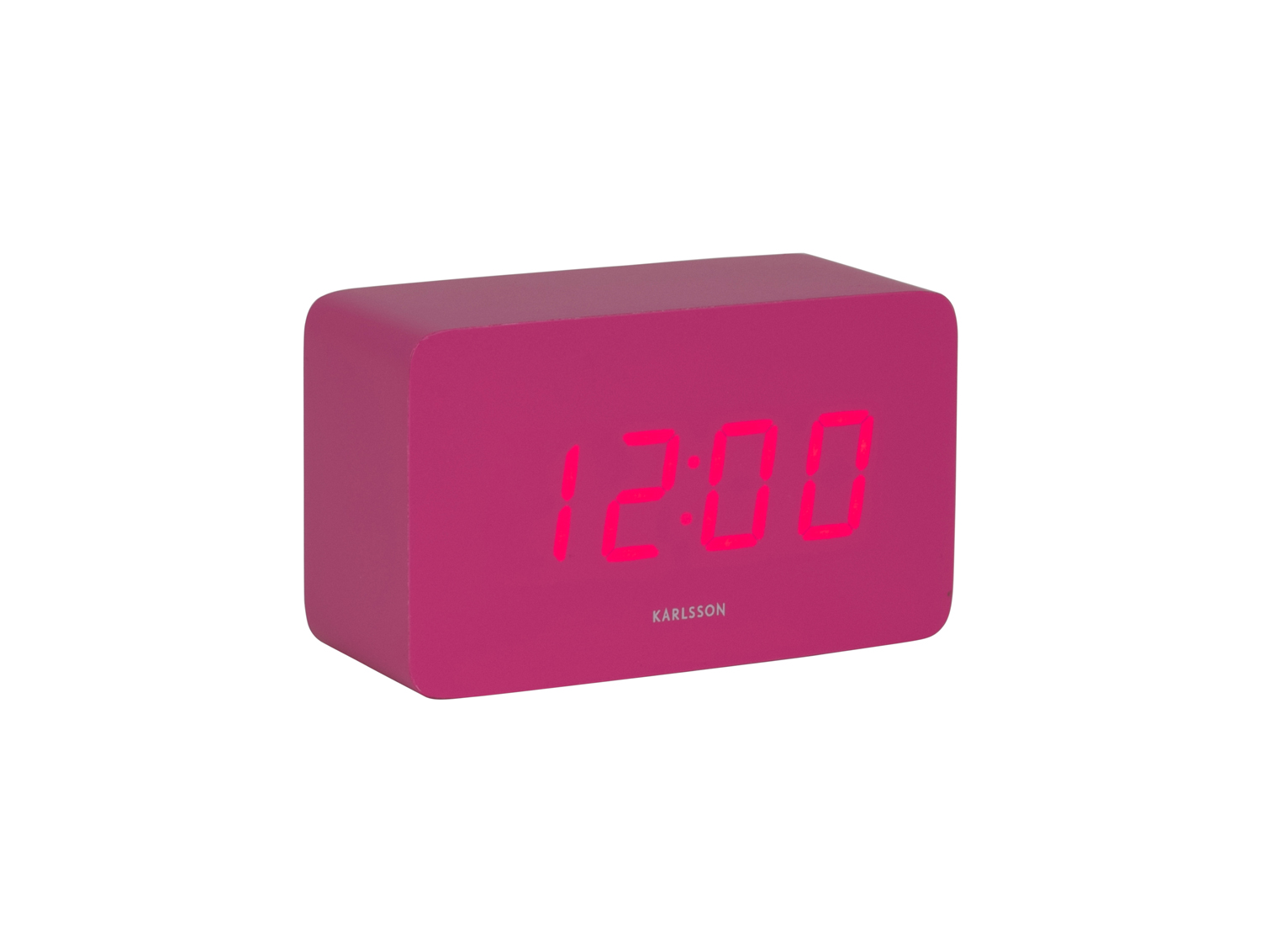 Alarm clock Spry tube LED bright pink