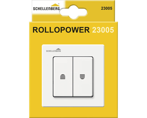 Rolluikbediening Rollopower Dubbele Drukschakelaar Schellenberg 23005