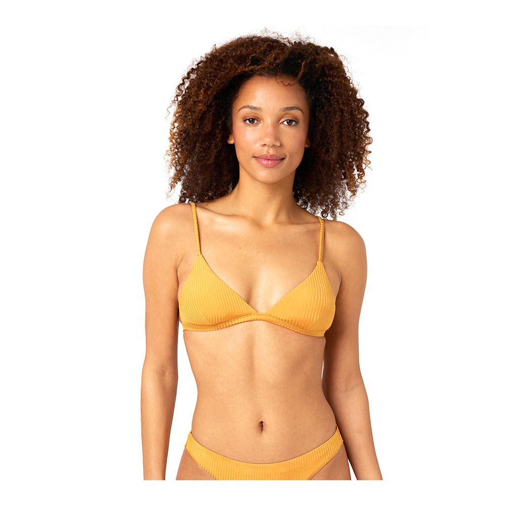 Rip Curl MODERN RIB FIXED - Haut maillot de bain Femme gold
