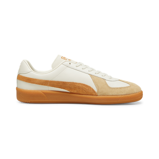 Puma Army Trainer Sneakers, Alpine Snow-Caramel Latte, 40