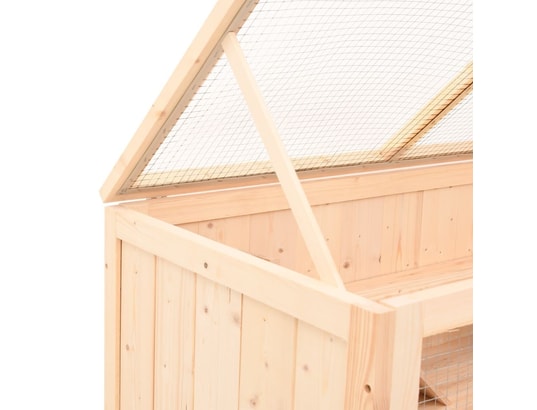 VIDAXL - Cage à hamster 104x52x54 cm bois massif de sapin