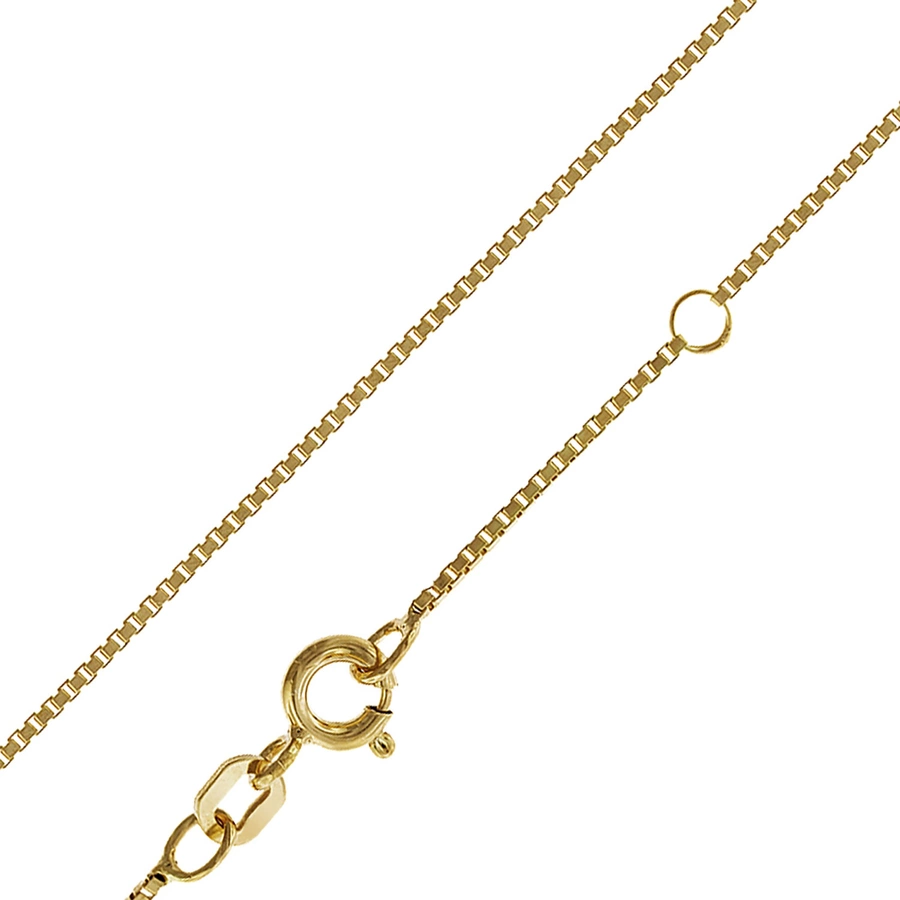 trendor Kinder Schutzengel-Anhänger Gold 333 mit vergoldeter Silberkette gold