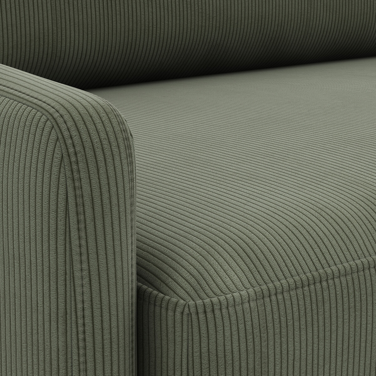 LA REDOUTE INTERIEURS<br>Sleapbank em ribfluweel, Bultex, Marta