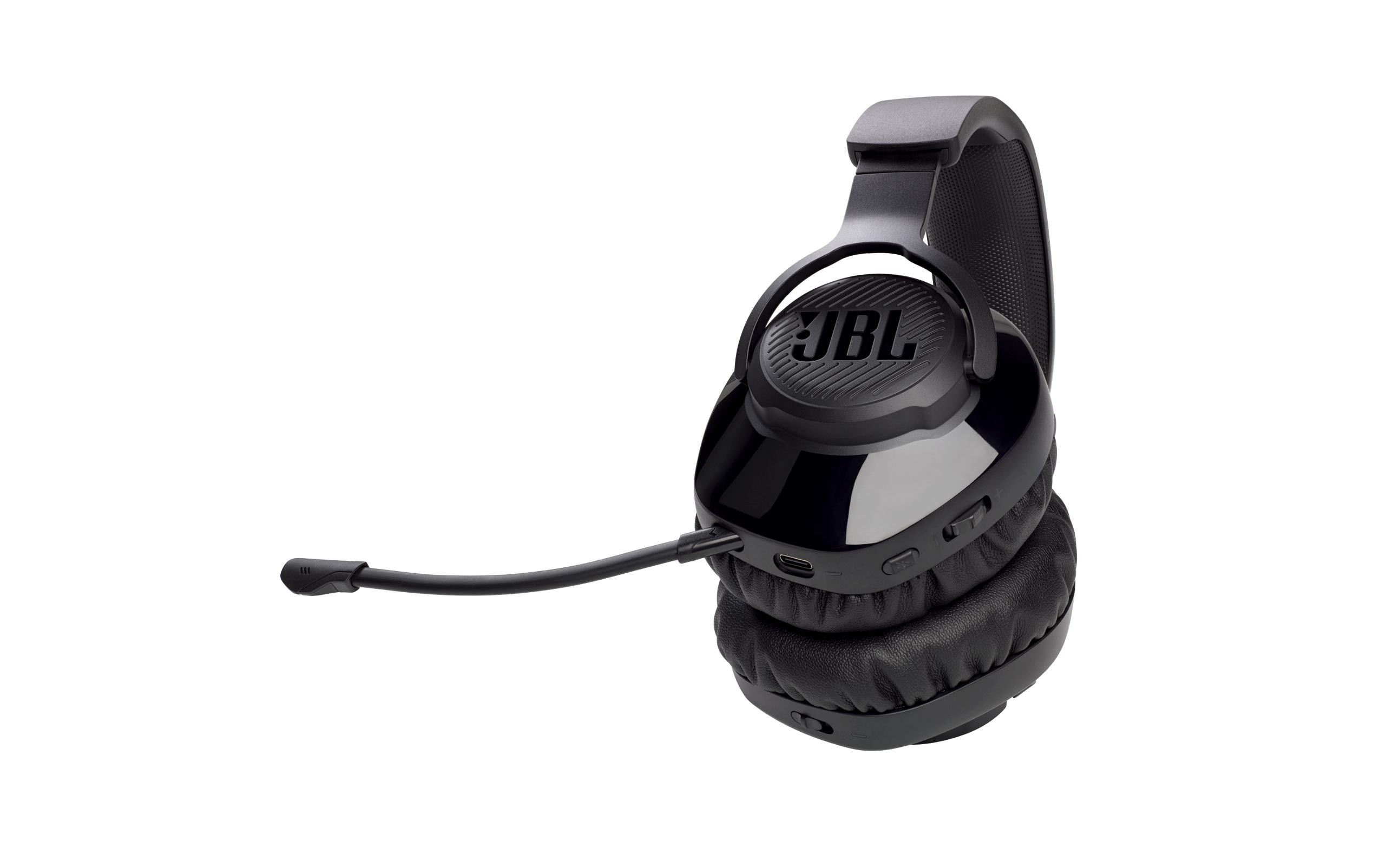 Headset Quantum 350 SchwarzKabelloses PC-Gaming-Headset mit abnehmbarem Boom-Mikrofon