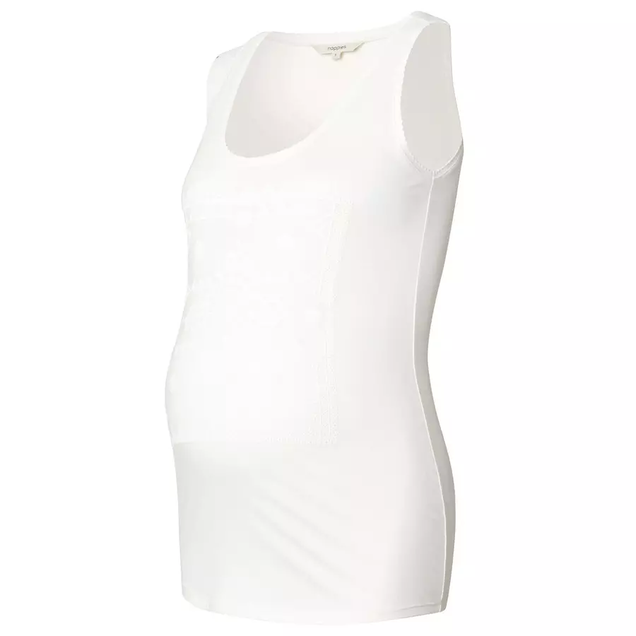 noppies Umstandstanktop off white