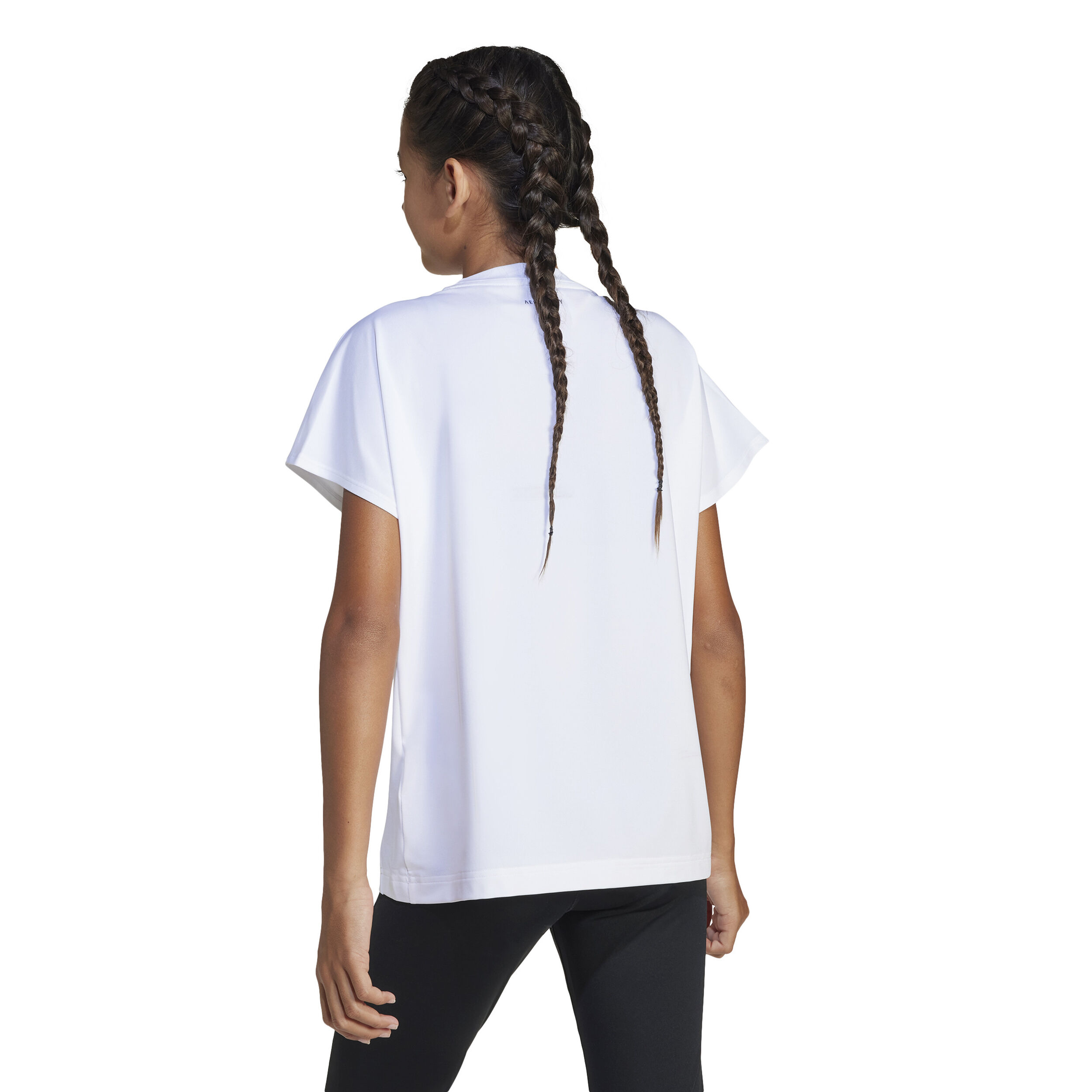adidas Winter T-shirt Enfants - Blanc , Argent