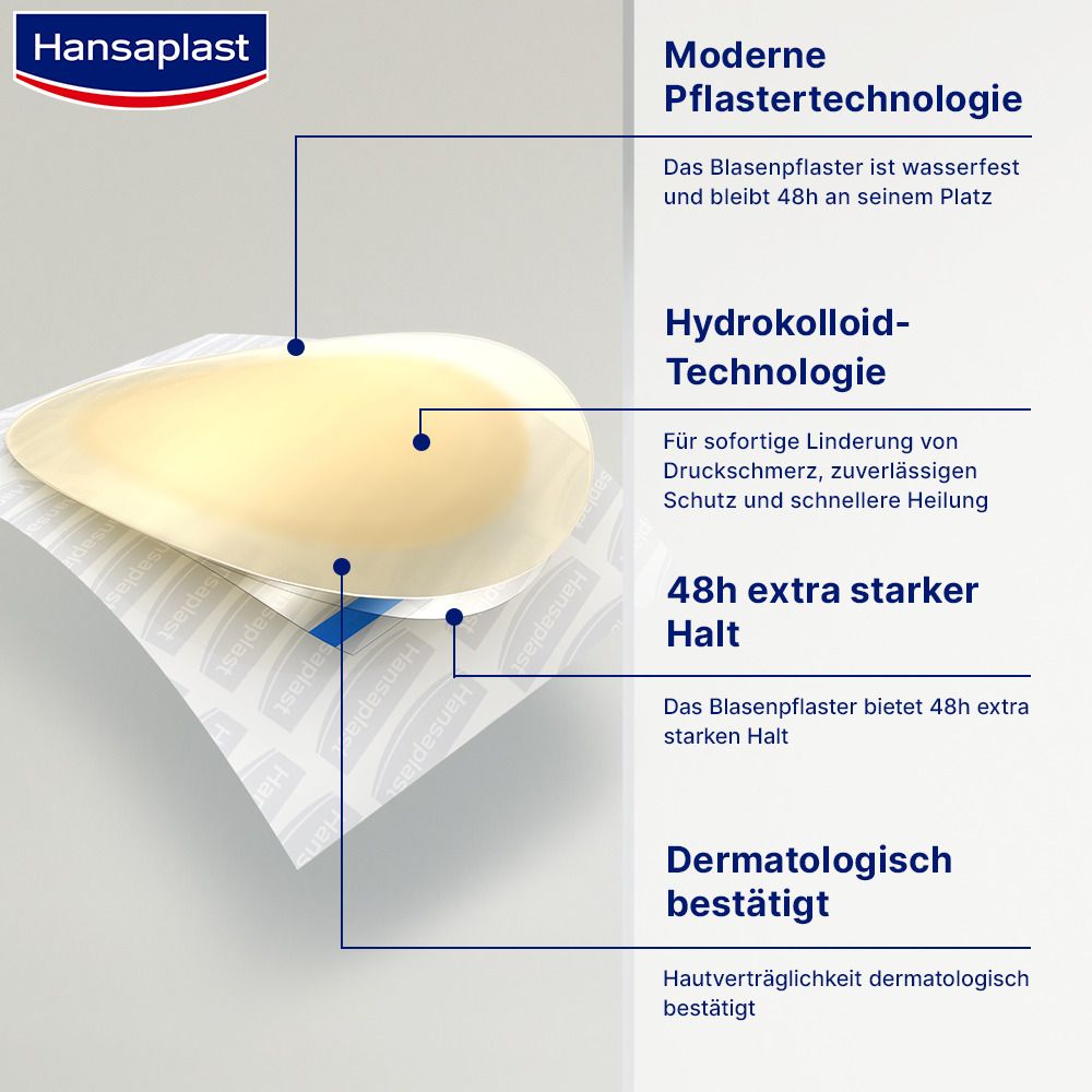 Hansaplast Blasen-Pflaster SOS Mix Pack