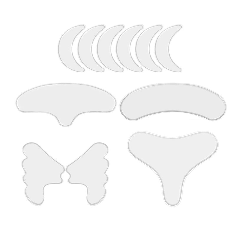 Porcini - Set van 11: Siliconen anti-rimpelpleister