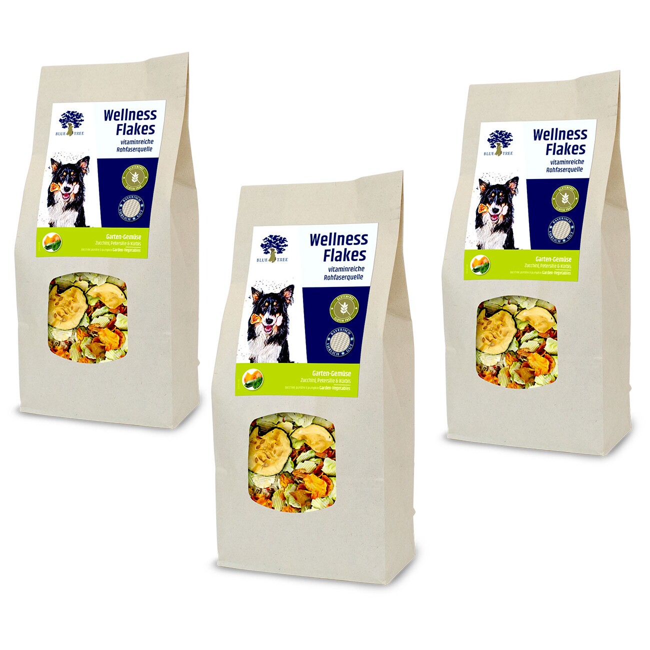 BLUE TREE Wellness Flakes 650g mit Gemüse
