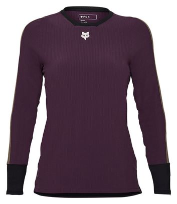 Maillot Manches Longues Femme Fox Defend Thermal Violet