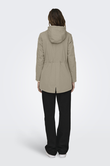 Only taupe dames jas