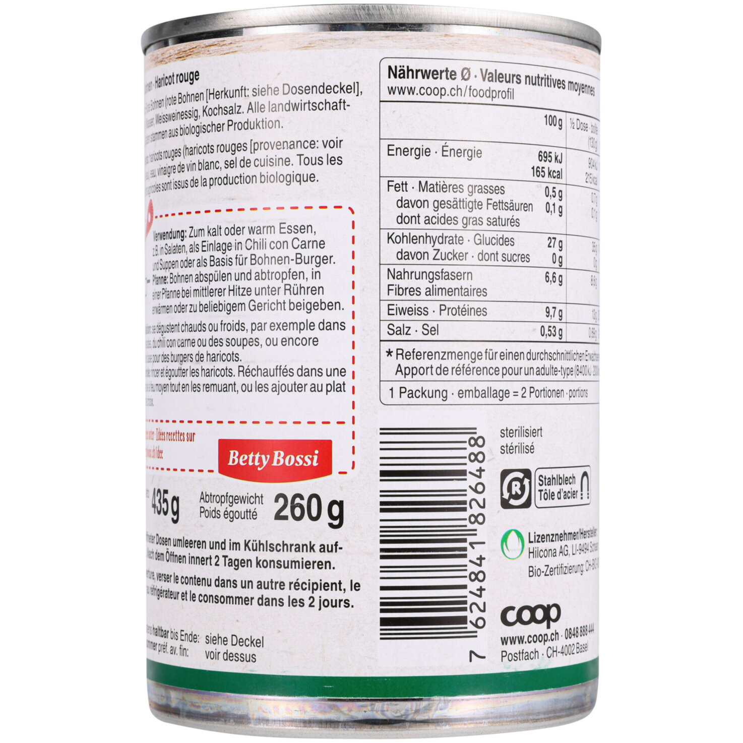 Naturaplan Bio Red Kidney Beans