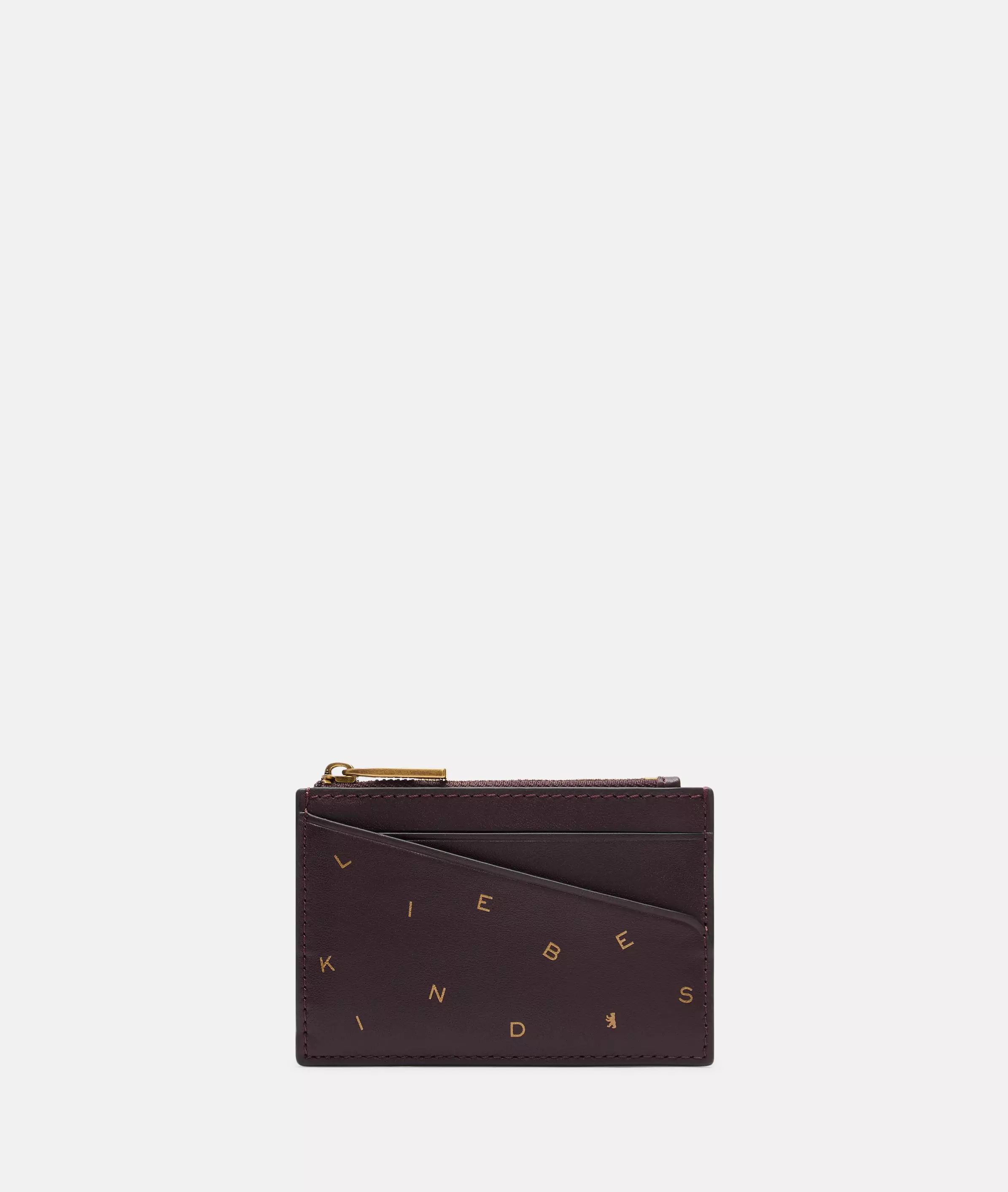 Wallet Card holder with coin pocket in nappa leather