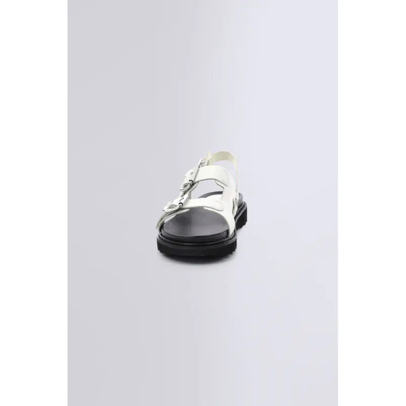 NEOSUMMER BLANC SANDALES Cuir Femme