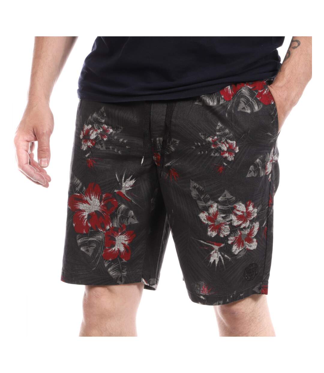 Bermuda Noir Homme Vans Luastic