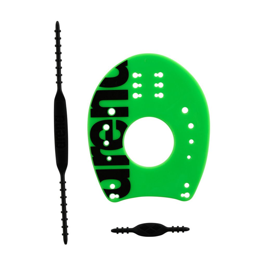 Arena ELITE HAND PADDLE 2 - Plaquettes acid lime/black