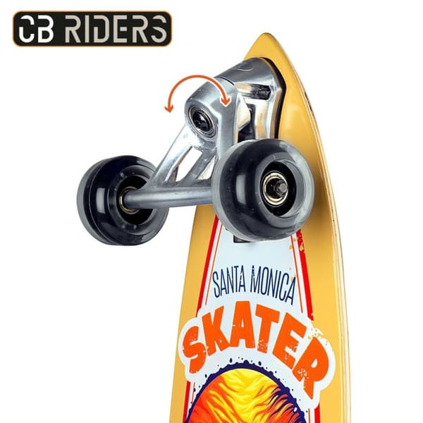 Rullebrett Colorbaby 1969 surfero (2 enheter)
