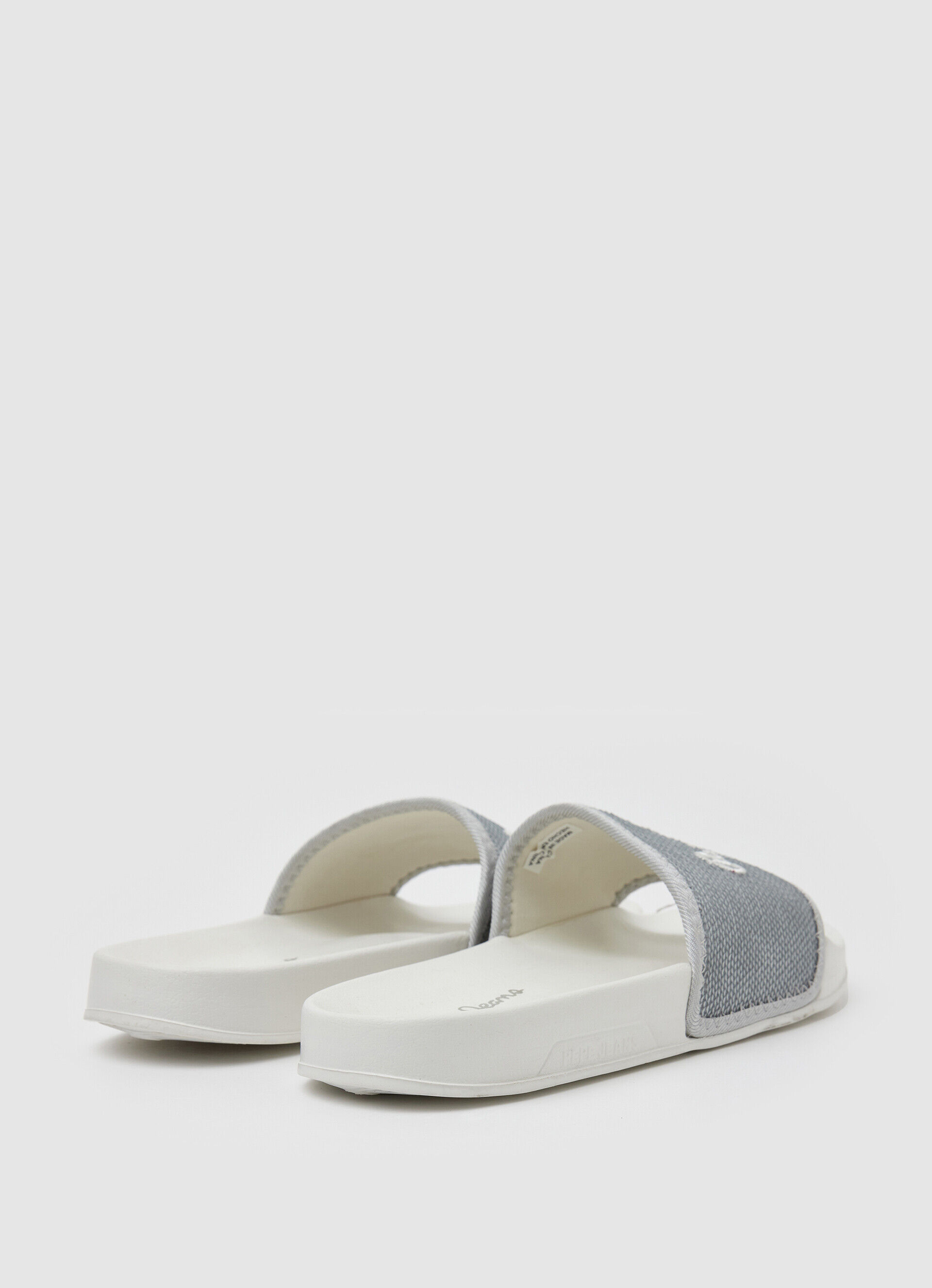 Chinelo de dedo SLIDER SWEET BEACH - cinza prateado perolado